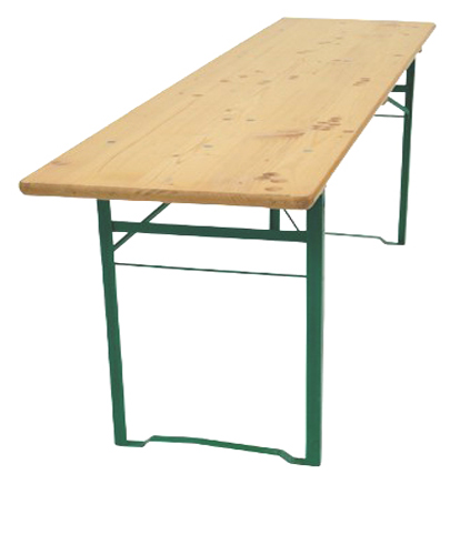 Festzelttisch, natur, 2,20 x 0,70 x 0,78 m.